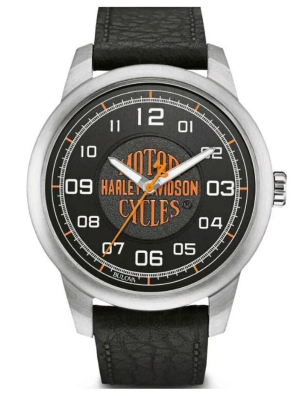 Bulova Harley Davidson Men's Watch, Larger 45mm Case Size, Brand New, Tags & Box